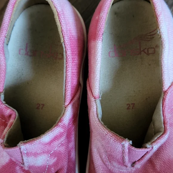 Pink Kid's Dansko Clogs - Picture 5 of 5